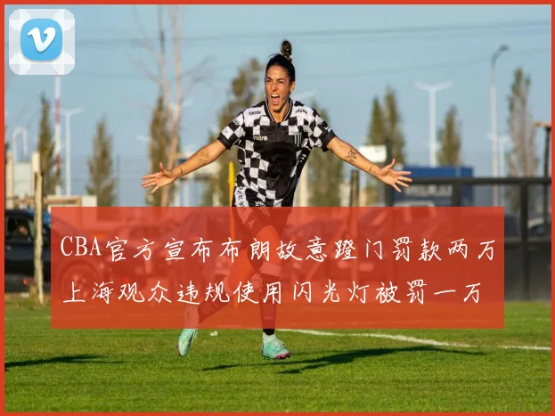 CBA官方宣布布朗故意蹬门罚款两万上海观众违规使用闪光灯被罚一万