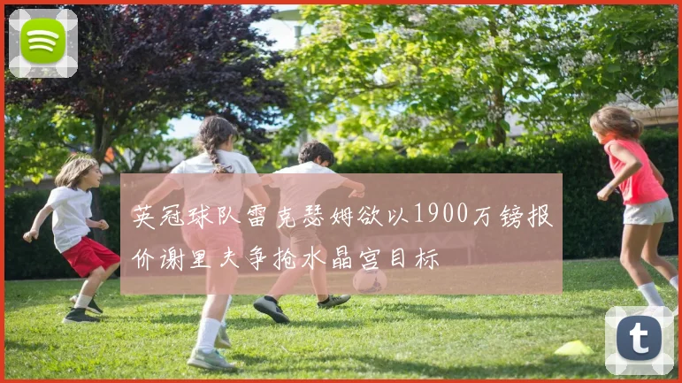 英冠球队雷克瑟姆欲以1900万镑报价谢里夫争抢水晶宫目标
