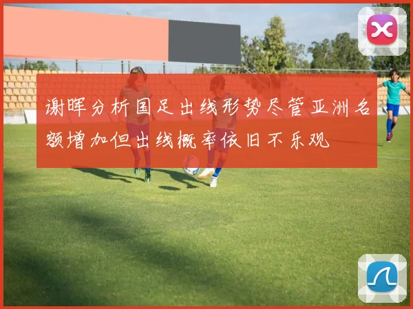 谢晖分析国足出线形势尽管亚洲名额增加但出线概率依旧不乐观